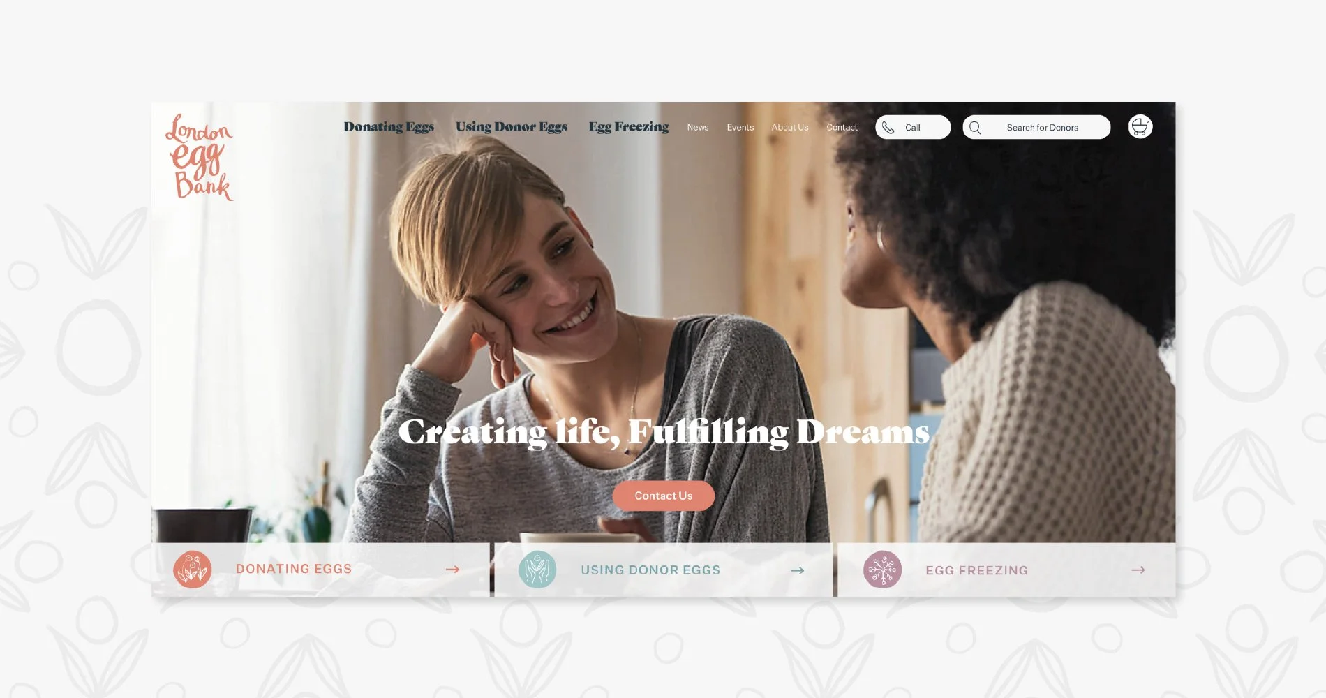 Branding and Website Agency for Fertility Clinics IVF, Egg Freezing